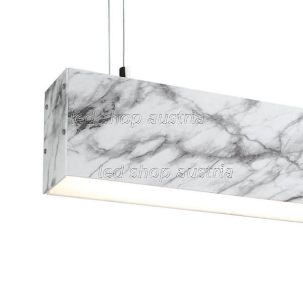(Bild für) SET: LED Hängeprofil up-down Suspend_3 2000mm marmor