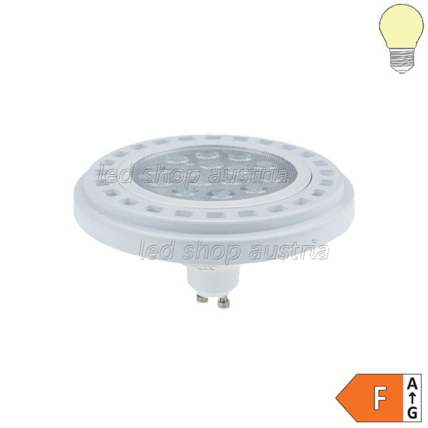 LED ES111 (GU10) Spot 1200 Lumen 15W 30° warmweiß