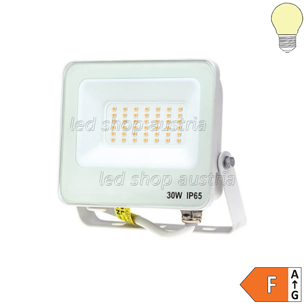 (Bild für) LED SMD Fluter weiß 120° Abstrahlwinkel 30W warmweiß