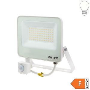 LED SMD Fluter mit Bewegungsmelder 120° weiß 50W neutralweiß