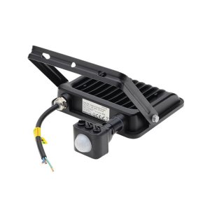 LED SMD Fluter mit Bewegungsmelder 120° schwarz 50W kaltweiß