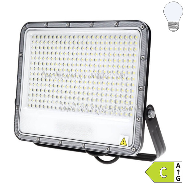 (Bild für) LED Fluter Professional schwarz 400W Abstrahlwinkel 90° kaltweiß