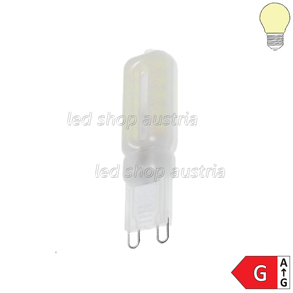 G9 LED 380 Lumen 5W warmweiß