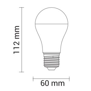 E27 A60 LED Birne 1055 Lumen 12W neutralweiß