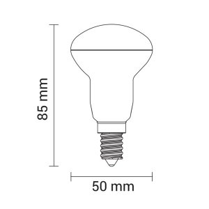 E14 LED Spot R50 450 Lumen 6W neutralweiß