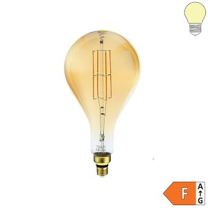 E27 LED PS160 Glühfadenbirne Vintage 700 Lumen 8W warmweiß