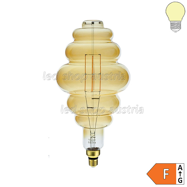 E27 LED BD200 Glühfadenbirne Vintage 700 Lumen 8W warmweiß