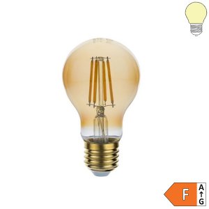 E27 LED A60 Glühfadenbirne Vintage 700 Lumen 8W warmweiß