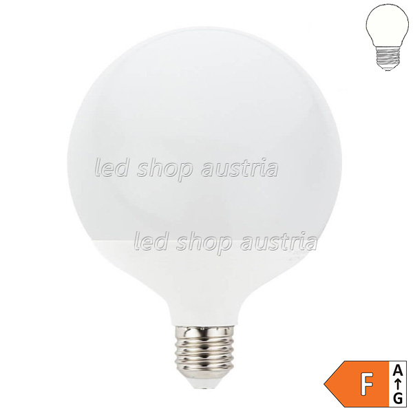 LED E27 G120 Birne 8W Kunststoff neutralweiß