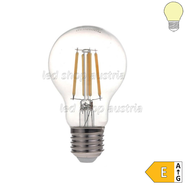 E27 A60 LED Glühfadenbirne 470 Lumen 4W "dimmbar" warmweiß