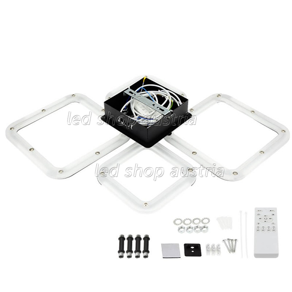 50W LED Deckenleuchte schwarz CCT