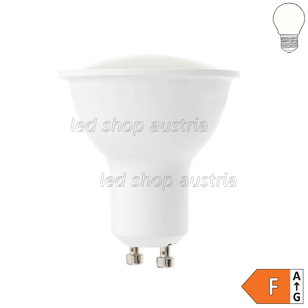 GU10 LED SMD Spot 6,5W 550 Lumen 110° neutralweiß