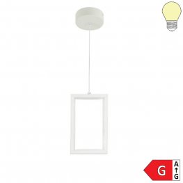 4W LED Pendelleuchte weiß warmweiß