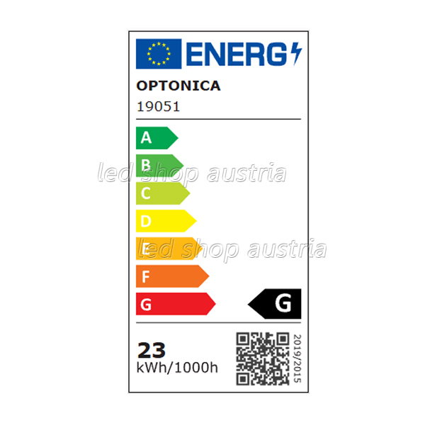 23W LED Pendelleuchte schwarz warmweiß