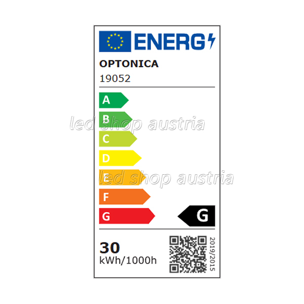 30W LED Pendelleuchte oval schwarz warmweiß