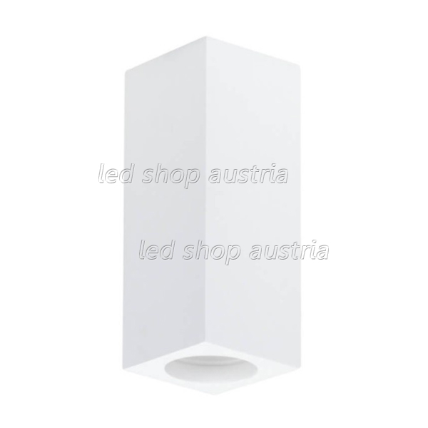 GIPS LED Aufbauleuchte Quader GU10 Höhe 170mm