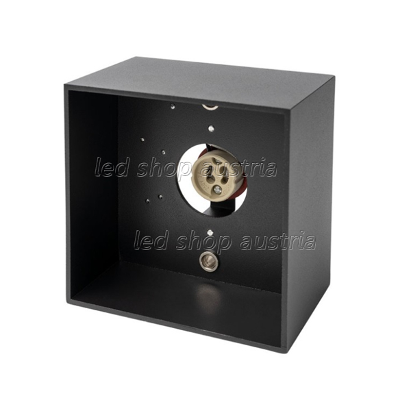 Deckenstrahler GU10 Aluminium quadratisch