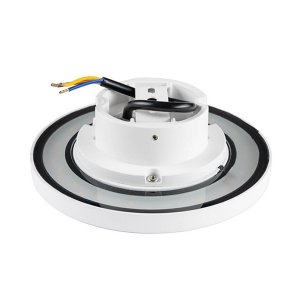 12W LED Wandleuchte rund Aluminium IP65 weiß warmweiß