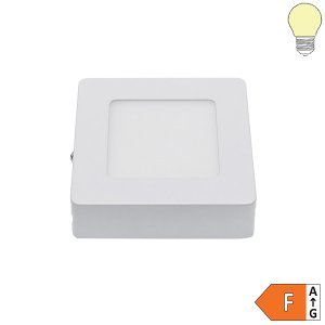 6W LED Aufbaupanel quadratisch warmweiß