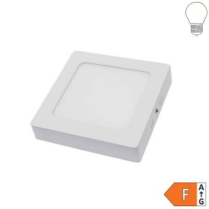 12W LED Aufbaupanel quadratisch neutralweiß