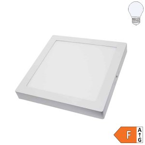 24W LED Aufbaupanel quadratisch kaltweiß