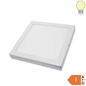 24W LED Aufbaupanel quadratisch warmweiß