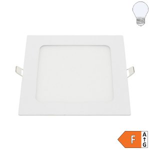 18W LED Mini Einbau- Panel quadratisch inkl. Trafo kaltweiß