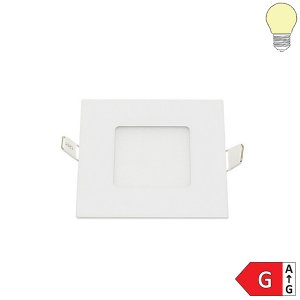 3W LED Mini Einbau- Panel quadratisch inkl. Trafo warmweiß