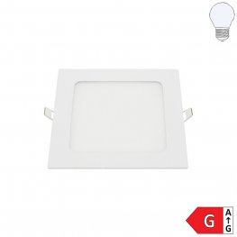 12W LED Einbau- Panel quadratisch inkl. Trafo kaltweiß