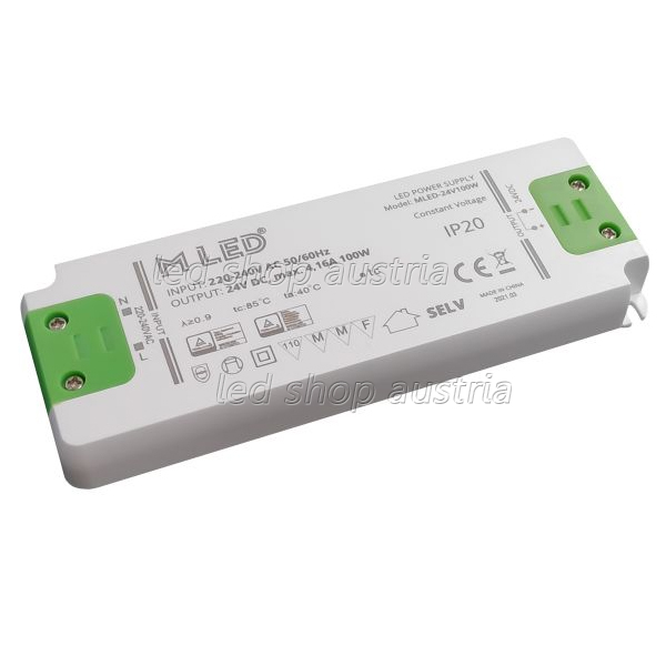 (Bild für) LED Trafo SLIM Premium - 24V DC 100W