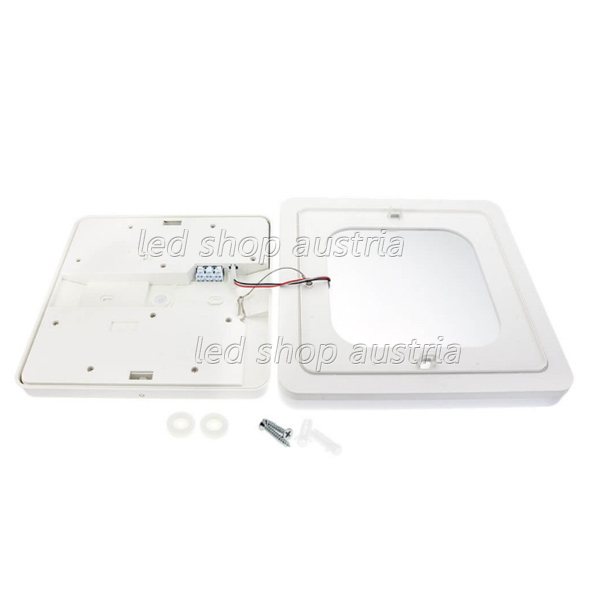 LED Aufbauleuchte 24W quadratisch IP54 CCT