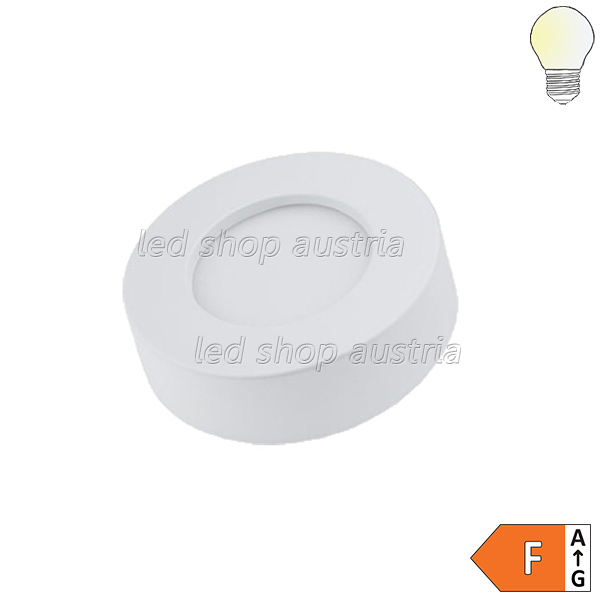 6W LED Mini Aufbaupanel CCT rund inkl. Trafo