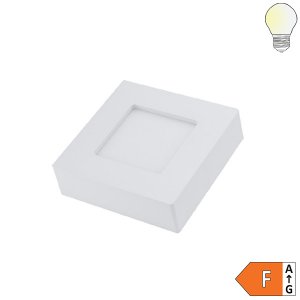 6W LED Mini Aufbaupanel CCT quadratisch inkl. Trafo