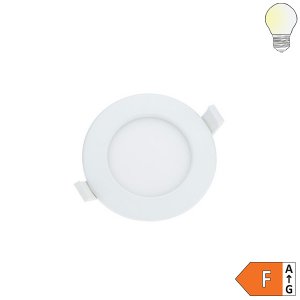 6W LED Einbauleuchte Slim Rund CCT Farbwechsel Dimmbar IP44