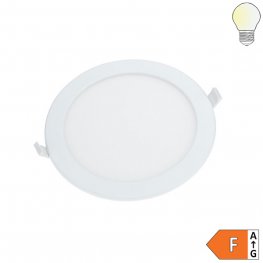 18W LED Einbauleuchte Slim Rund CCT Farbwechsel Dimmbar IP44