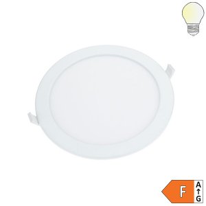 24W LED Einbauleuchte Slim Rund CCT Farbwechsel Dimmbar IP44