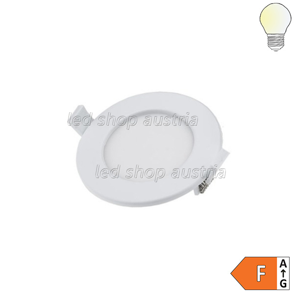 6W LED Einbauleuchte Slim Mini Rund CCT Farbwechsel IP44