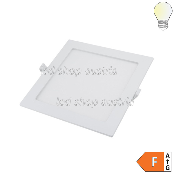 24W LED Einbauleuchte Slim Mini Quadratisch CCT Farbwechsel IP44