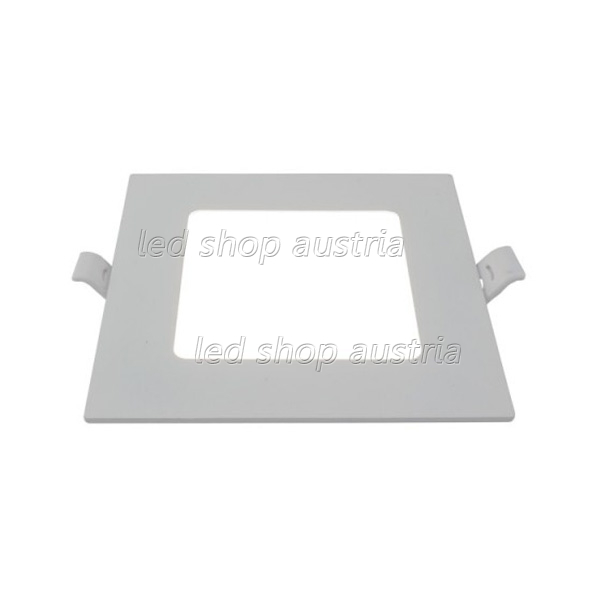 6W LED Professional Mini Einbau- Panel quadratisch inkl. Trafo CRI>95 kaltweiß