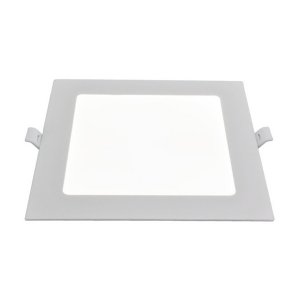 12W LED Mini Einbau- Panel Professional quadratisch inkl. Trafo CRI>95 kaltweiß