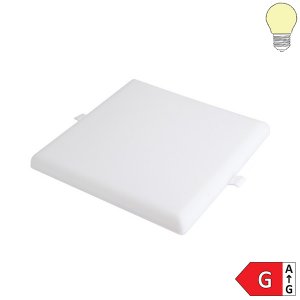 36W LED Frameless Mini Einbaupanel quadratisch inkl. Trafo warmweiß