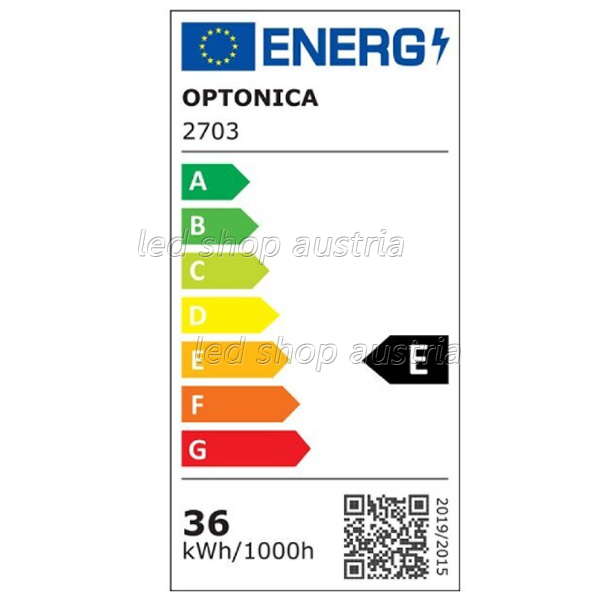 36W 620x620mm LED Panel 100Lm/W warmweiß