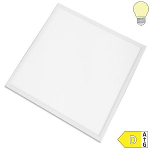 40W LED Panel 60x60cm inkl. Trafo UGR19 warmweiß