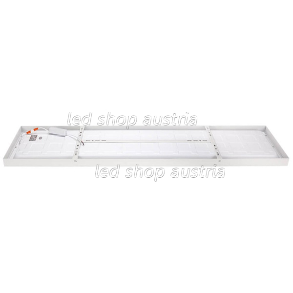 40W 120x30cm LED Aufbaupanel 4 Stück Packung kaltweiß