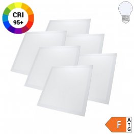 45W LED Panel HIGH CRI 620x620mm kaltweiß 6 Stk. Packung