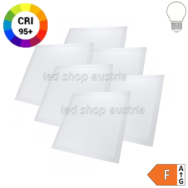 45W LED Panel HIGH CRI 620x620mm neutralweiß 6 Stk. Packung