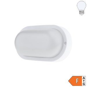 8W LED Aufbau Kellerleuchte IP54 kaltweiß