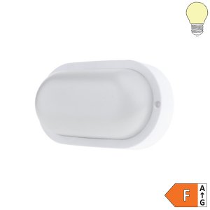 8W LED Aufbau Kellerleuchte IP54 warmweiß