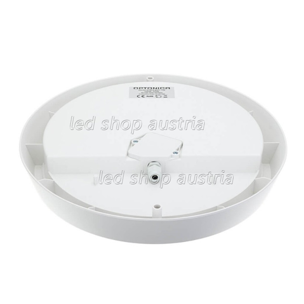 13W LED Aufbauleuchte rund mit Mikrowellensensor IP65 warmweiß