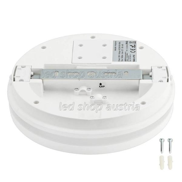 20W LED Deckenleuchte weiß für Außenbereich CCT IP65